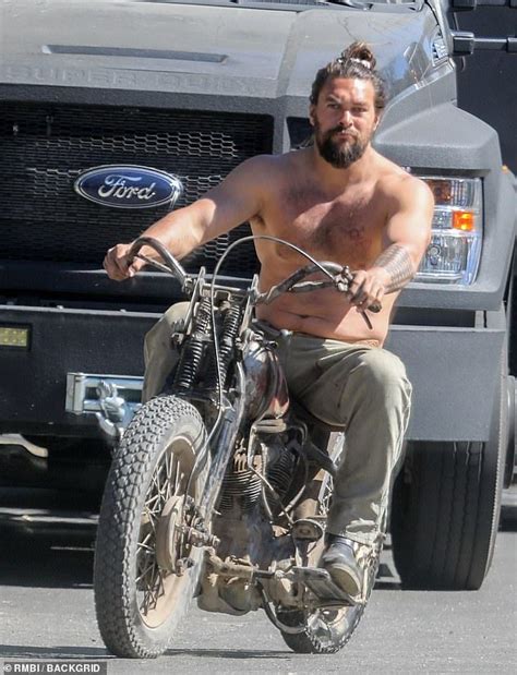 jason momoa naked on a bike|Jason Momoa Rides Bike NAKED In Cheeky New Video